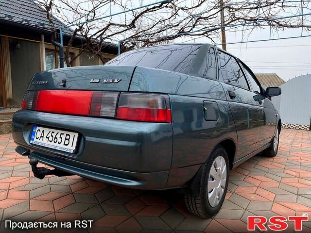 Зеленый ВАЗ 2110, объемом двигателя 1.6 л и пробегом 170 тыс. км за 3000 $, фото 1 на Automoto.ua