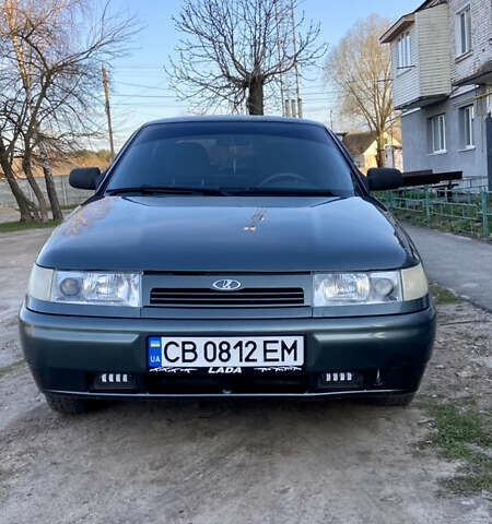 Зеленый ВАЗ 2110, объемом двигателя 1.6 л и пробегом 141 тыс. км за 3000 $, фото 1 на Automoto.ua