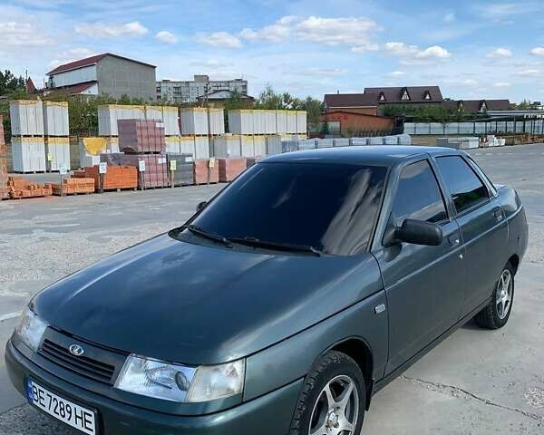 Зеленый ВАЗ 2110, объемом двигателя 1.6 л и пробегом 265 тыс. км за 2300 $, фото 1 на Automoto.ua
