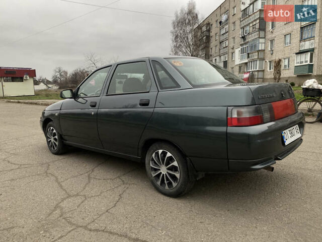 Зелений ВАЗ 2110, об'ємом двигуна 1.6 л та пробігом 152 тис. км за 2500 $, фото 1 на Automoto.ua