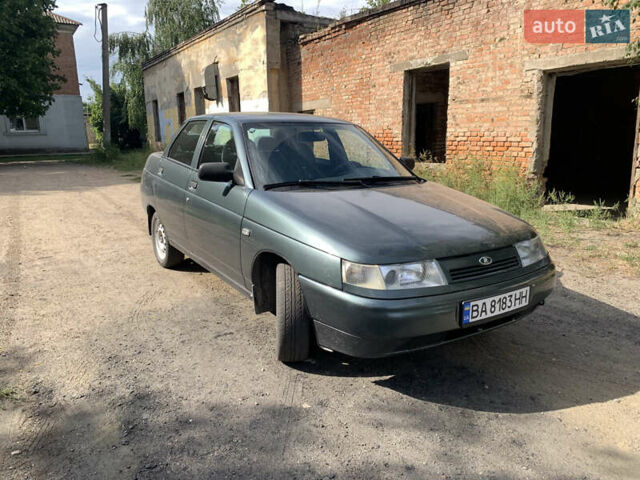 Зеленый ВАЗ 2110, объемом двигателя 1.6 л и пробегом 108 тыс. км за 2250 $, фото 1 на Automoto.ua
