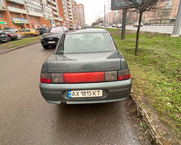 Зеленый ВАЗ 2110, объемом двигателя 1.6 л и пробегом 235 тыс. км за 1700 $, фото 1 на Automoto.ua