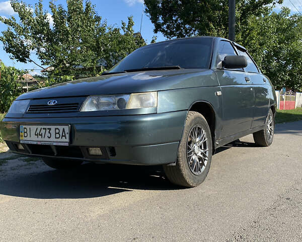 Зелений ВАЗ 2110, об'ємом двигуна 1.6 л та пробігом 250 тис. км за 3000 $, фото 1 на Automoto.ua