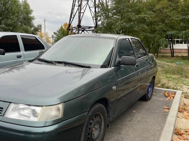 Зелений ВАЗ 2110, об'ємом двигуна 1.6 л та пробігом 216 тис. км за 1200 $, фото 1 на Automoto.ua