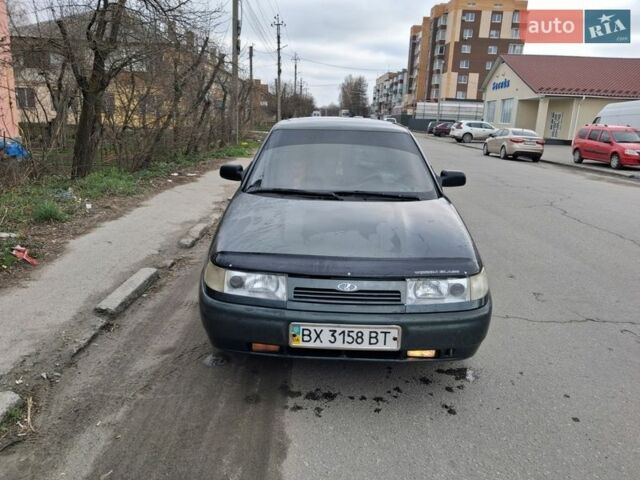 Зеленый ВАЗ 2110, объемом двигателя 1.6 л и пробегом 195 тыс. км за 1250 $, фото 1 на Automoto.ua