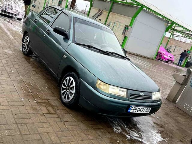 Зеленый ВАЗ 2110, объемом двигателя 1.6 л и пробегом 150 тыс. км за 2200 $, фото 1 на Automoto.ua