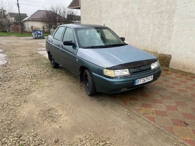 Зеленый ВАЗ 2110, объемом двигателя 1.6 л и пробегом 95 тыс. км за 1100 $, фото 1 на Automoto.ua