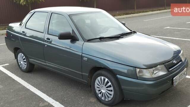 Зелений ВАЗ 2110, об'ємом двигуна 1.6 л та пробігом 159 тис. км за 2500 $, фото 1 на Automoto.ua