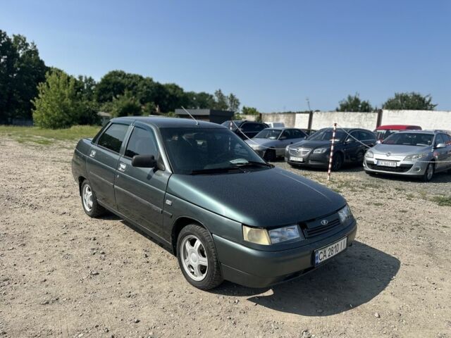 Зеленый ВАЗ 2110, объемом двигателя 1.6 л и пробегом 157 тыс. км за 2450 $, фото 1 на Automoto.ua