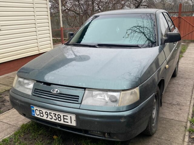 Зеленый ВАЗ 2110, объемом двигателя 1.6 л и пробегом 150 тыс. км за 1700 $, фото 1 на Automoto.ua