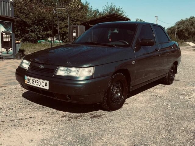 Зелений ВАЗ 2110, об'ємом двигуна 1.6 л та пробігом 56 тис. км за 1500 $, фото 1 на Automoto.ua