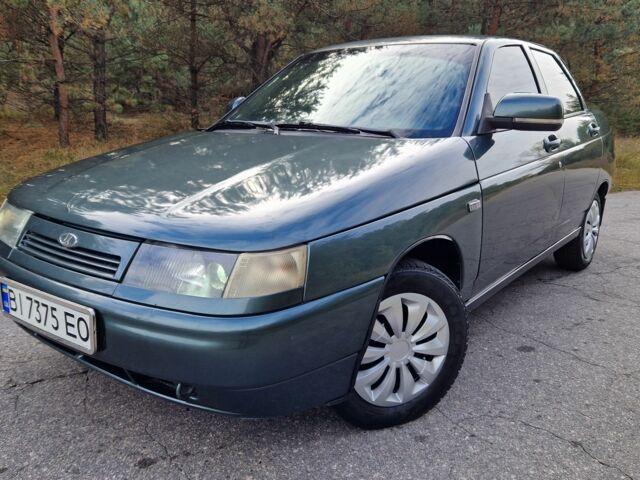 Зелений ВАЗ 2110, об'ємом двигуна 1.6 л та пробігом 198 тис. км за 1999 $, фото 1 на Automoto.ua