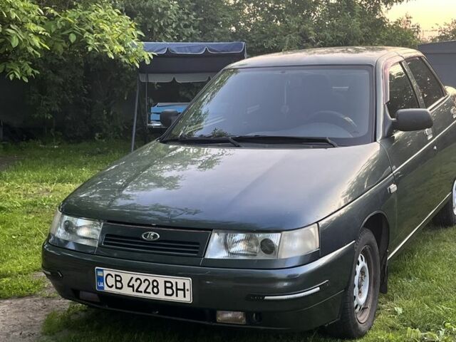 Зелений ВАЗ 2110, об'ємом двигуна 1.6 л та пробігом 133 тис. км за 2200 $, фото 1 на Automoto.ua