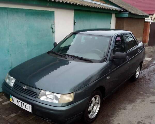 Зеленый ВАЗ 2110, объемом двигателя 1.6 л и пробегом 158 тыс. км за 1700 $, фото 1 на Automoto.ua