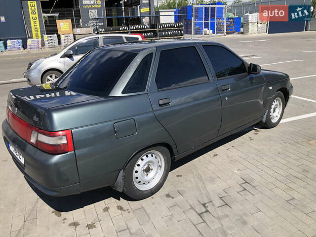 Зеленый ВАЗ 2110, объемом двигателя 1.6 л и пробегом 124 тыс. км за 2400 $, фото 1 на Automoto.ua