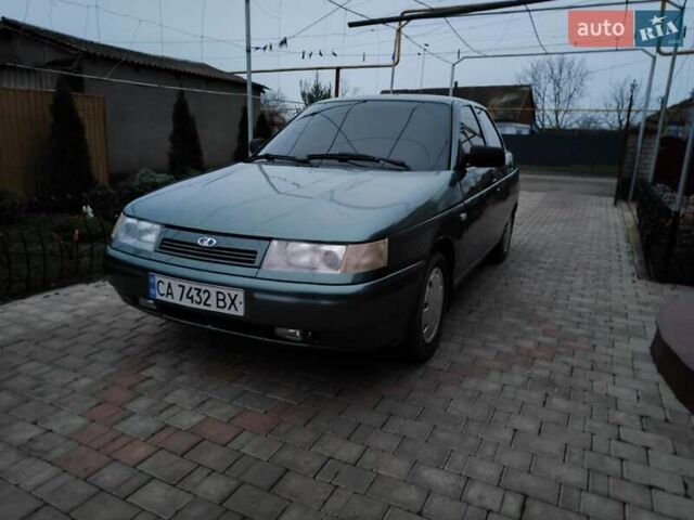 Зеленый ВАЗ 2110, объемом двигателя 1.6 л и пробегом 167 тыс. км за 2750 $, фото 1 на Automoto.ua