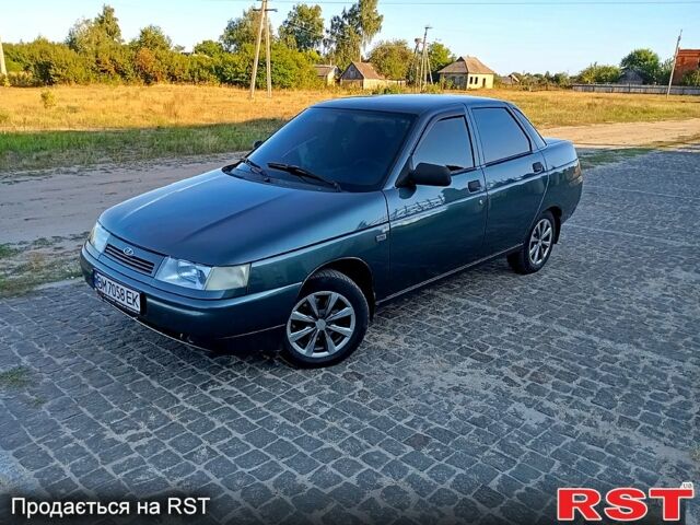 Зеленый ВАЗ 2110, объемом двигателя 1.6 л и пробегом 99 тыс. км за 2800 $, фото 1 на Automoto.ua