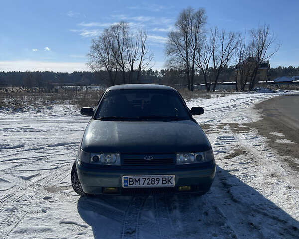 Зеленый ВАЗ 2110, объемом двигателя 1.6 л и пробегом 190 тыс. км за 2850 $, фото 1 на Automoto.ua