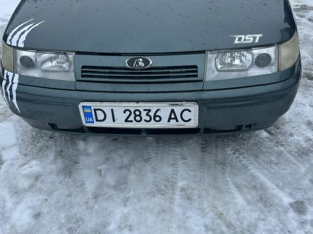 Зеленый ВАЗ 2110, объемом двигателя 1.6 л и пробегом 120 тыс. км за 3000 $, фото 1 на Automoto.ua