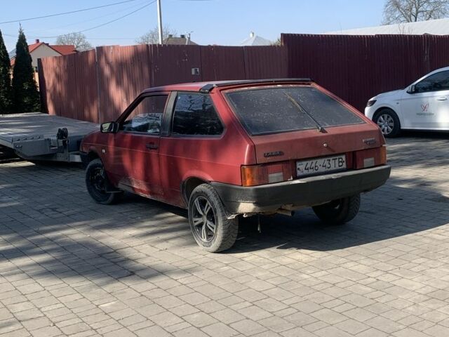 Красный ВАЗ 21108, объемом двигателя 1.3 л и пробегом 3 тыс. км за 524 $, фото 1 на Automoto.ua