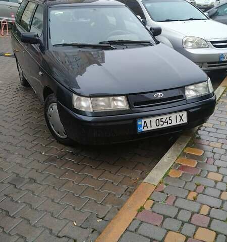 Черный ВАЗ 2111, объемом двигателя 1.5 л и пробегом 220 тыс. км за 1200 $, фото 1 на Automoto.ua