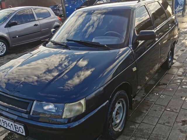 Черный ВАЗ 2111, объемом двигателя 1.6 л и пробегом 231 тыс. км за 713 $, фото 1 на Automoto.ua