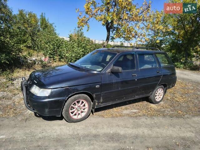 Черный ВАЗ 2111, объемом двигателя 1.6 л и пробегом 214 тыс. км за 1500 $, фото 1 на Automoto.ua