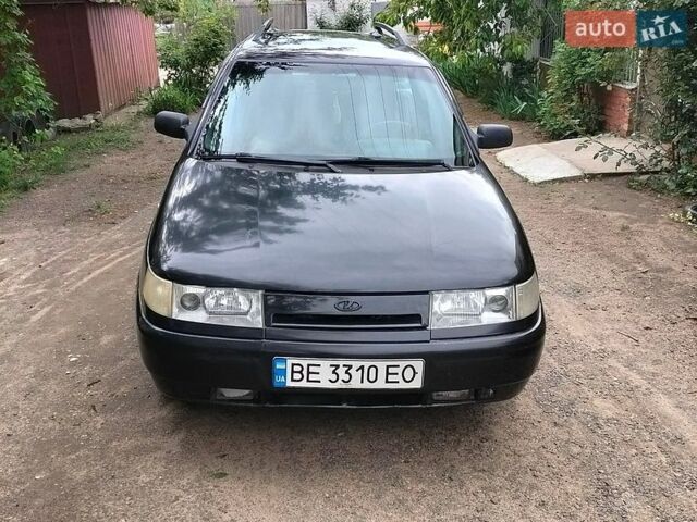 Черный ВАЗ 2111, объемом двигателя 1.6 л и пробегом 350 тыс. км за 1600 $, фото 1 на Automoto.ua