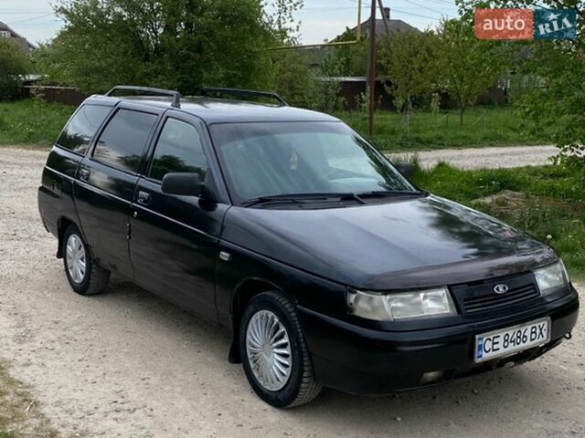 Черный ВАЗ 2111, объемом двигателя 1.6 л и пробегом 159 тыс. км за 1350 $, фото 1 на Automoto.ua
