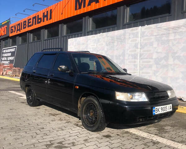Черный ВАЗ 2111, объемом двигателя 1.6 л и пробегом 200 тыс. км за 1250 $, фото 1 на Automoto.ua