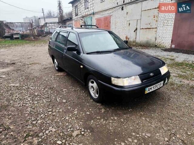 Черный ВАЗ 2111, объемом двигателя 1.6 л и пробегом 295 тыс. км за 1250 $, фото 1 на Automoto.ua