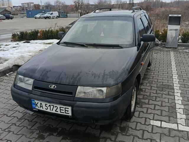 Черный ВАЗ 2111, объемом двигателя 1.6 л и пробегом 240 тыс. км за 1800 $, фото 1 на Automoto.ua