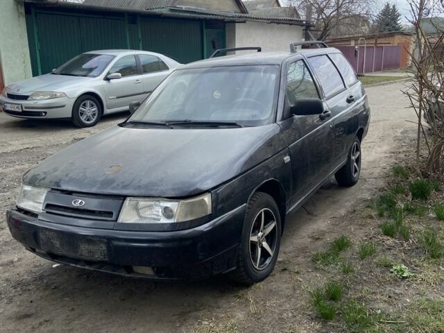 Черный ВАЗ 2111, объемом двигателя 1.6 л и пробегом 100 тыс. км за 400 $, фото 1 на Automoto.ua