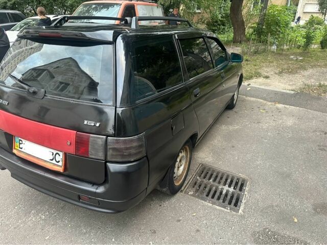 Черный ВАЗ 2111, объемом двигателя 1.6 л и пробегом 275 тыс. км за 1600 $, фото 1 на Automoto.ua