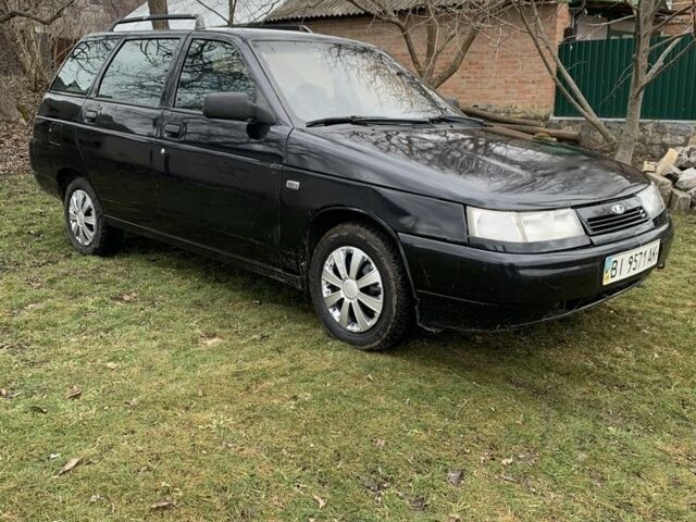 Черный ВАЗ 2111, объемом двигателя 1.6 л и пробегом 330 тыс. км за 1200 $, фото 1 на Automoto.ua