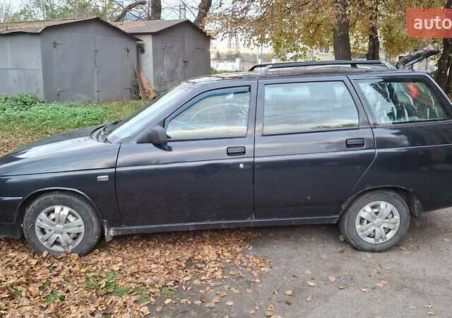 Черный ВАЗ 2111, объемом двигателя 1.6 л и пробегом 125 тыс. км за 1800 $, фото 1 на Automoto.ua