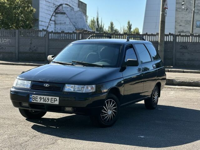 Черный ВАЗ 2111, объемом двигателя 1.6 л и пробегом 180 тыс. км за 2508 $, фото 1 на Automoto.ua