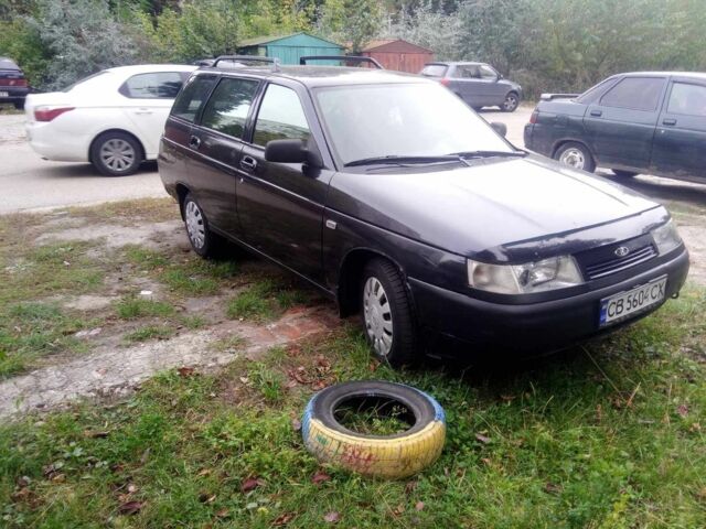 Черный ВАЗ 2111, объемом двигателя 1.6 л и пробегом 171 тыс. км за 1900 $, фото 1 на Automoto.ua