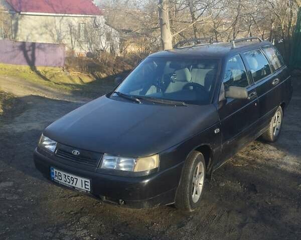 Черный ВАЗ 2111, объемом двигателя 1.6 л и пробегом 169 тыс. км за 2100 $, фото 1 на Automoto.ua
