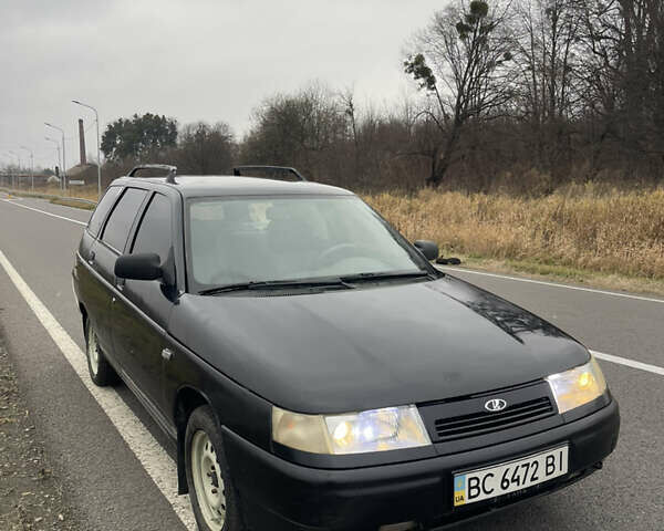 Черный ВАЗ 2111, объемом двигателя 1.5 л и пробегом 117 тыс. км за 2200 $, фото 1 на Automoto.ua