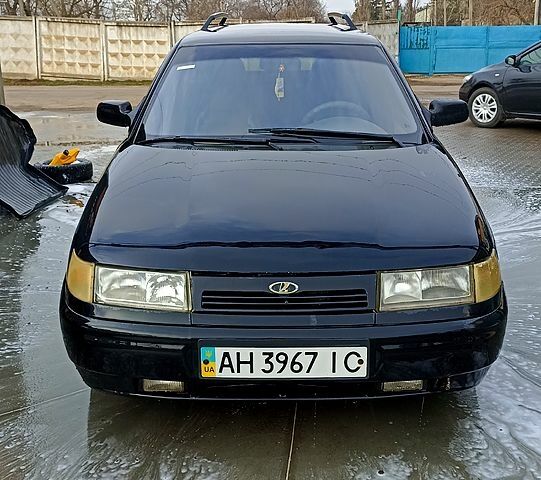 Черный ВАЗ 2111, объемом двигателя 1.6 л и пробегом 154 тыс. км за 1800 $, фото 1 на Automoto.ua