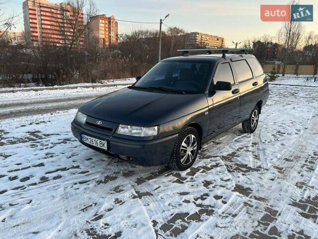 Черный ВАЗ 2111, объемом двигателя 1.6 л и пробегом 185 тыс. км за 2100 $, фото 1 на Automoto.ua