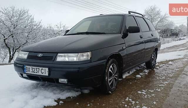 Черный ВАЗ 2111, объемом двигателя 1.6 л и пробегом 158 тыс. км за 2350 $, фото 1 на Automoto.ua