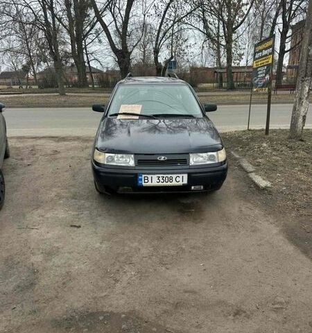 Черный ВАЗ 2111, объемом двигателя 1.6 л и пробегом 230 тыс. км за 1200 $, фото 1 на Automoto.ua