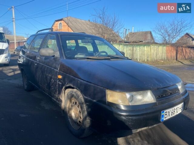 Черный ВАЗ 2111, объемом двигателя 1.6 л и пробегом 150 тыс. км за 1500 $, фото 1 на Automoto.ua