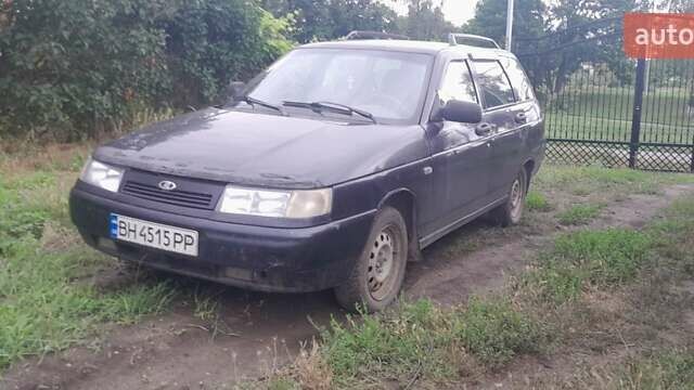 Черный ВАЗ 2111, объемом двигателя 1.6 л и пробегом 200 тыс. км за 1200 $, фото 1 на Automoto.ua