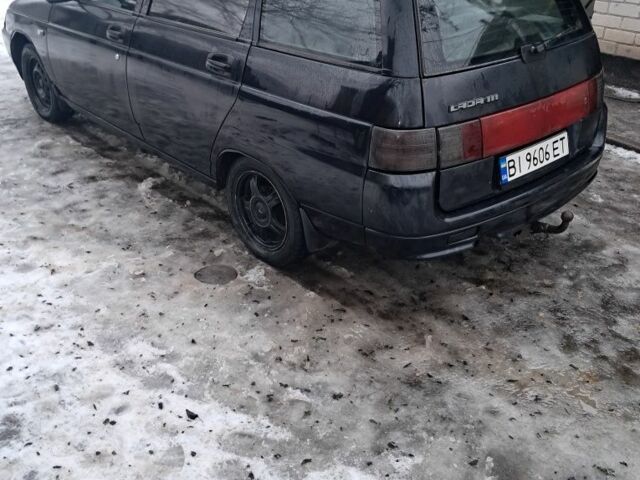 Черный ВАЗ 2111, объемом двигателя 1.6 л и пробегом 210 тыс. км за 1400 $, фото 1 на Automoto.ua