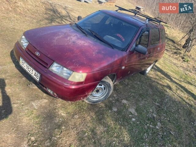 Красный ВАЗ 2111, объемом двигателя 1.5 л и пробегом 228 тыс. км за 1000 $, фото 1 на Automoto.ua
