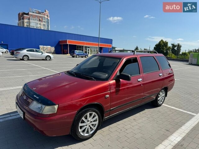 Красный ВАЗ 2111, объемом двигателя 1.6 л и пробегом 217 тыс. км за 1850 $, фото 1 на Automoto.ua