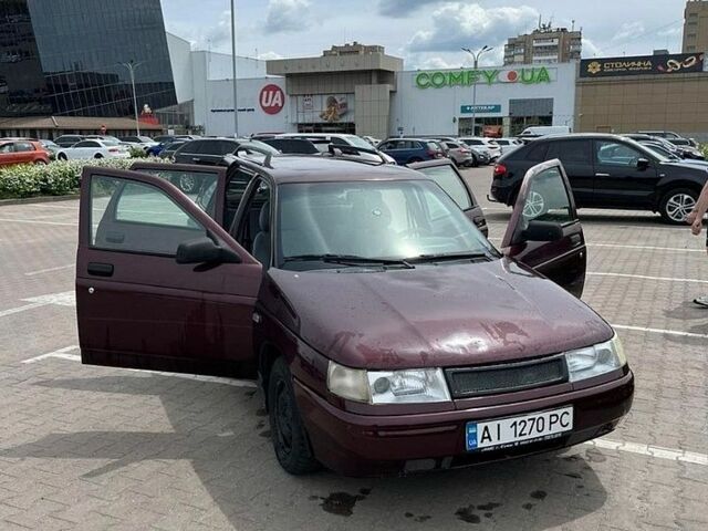 Красный ВАЗ 2111, объемом двигателя 1.6 л и пробегом 168 тыс. км за 1800 $, фото 1 на Automoto.ua